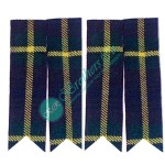 Douglas Tartan Clan Kilt Hose Socks Flashes